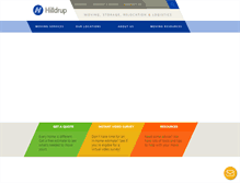 Tablet Screenshot of hilldrup.com